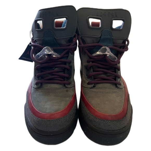 *Rare* COA Jordan Winterized Spizike Boot Flint Grey Cherrywood Nightshade - Picture 6 of 16